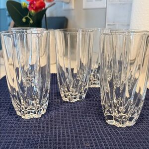 Mikasa Clear Glass Tumbler Set